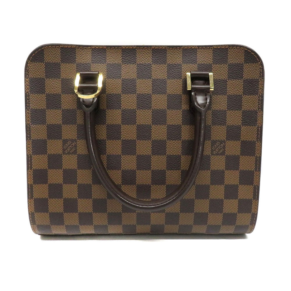 LOUIS VUITTON Triana Damier Ebene Brown Handbag